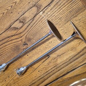 Vera Wang And Wedgewood candlestick holders